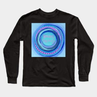 Radiate Positivity/ Positive Vibes Mandala Long Sleeve T-Shirt